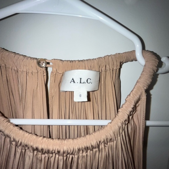 A.L.C. Ella Pleated Midi Dress size 8 - Picture 7 of 8